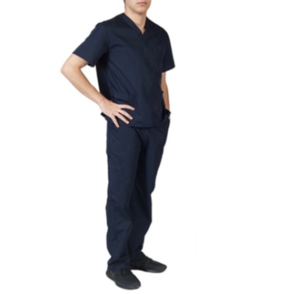 Black Scrubs Classic Comfort Size 2X Medical Wear